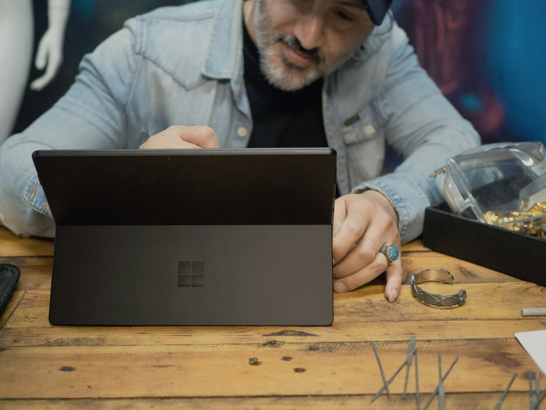 Person reviewing analytics dashboard on a tablet