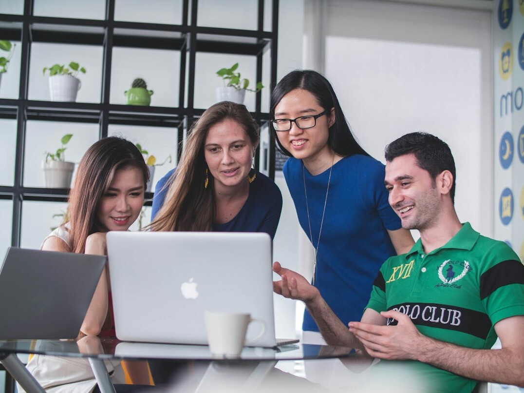 programmers collaborating on code